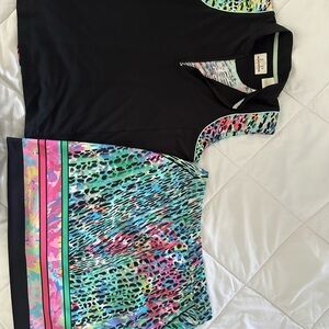 Colorful Animal Print Golfing Women’s Set